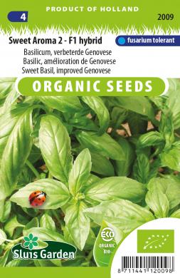 Basil Sweet Aroma 2 F1 BIO (Ocimum) 575 seeds
